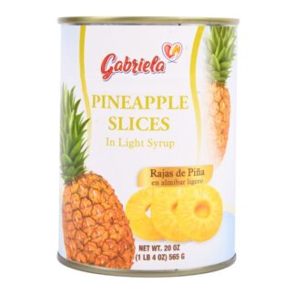 Gabriela Pineapple Slices 20 Oz