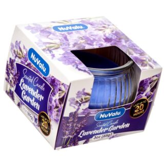 Nuvalu Candle Tumbler 3 Oz Lavender Garden