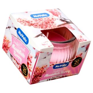 Nuvalu Candle Tumbler 3 Oz Mountain Berry