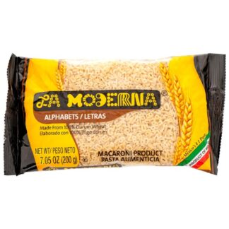 La Moderna Pasta 7 Oz Alphabet
