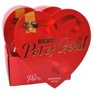 Hv Hersheys Pot Of Gold Asst Milk&Dark Chocolate 8.5 Oz