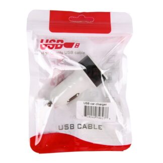 Car Usb Adapter White