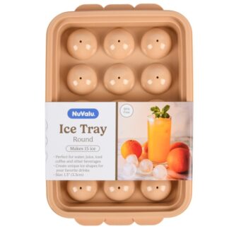 Nuvalu Ice Tray Round 15Ct 1.3"