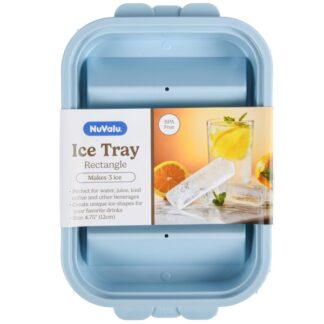 Nuvalu Ice Tray Rectangle 3Ct 4.75"