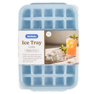 Nuvalu Ice Tray Cube 35Ct 0.8"