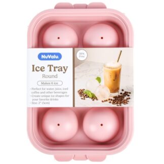 Nuvalu Ice Tray Round 6Ct 2"