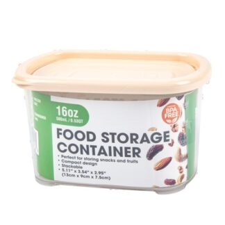 Plastic Food Container (Refrigerator Poket)0.5L