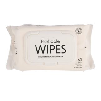 Flushable Wipes(60Ct)