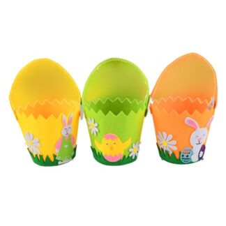 He Easter Basket W/Asst Design