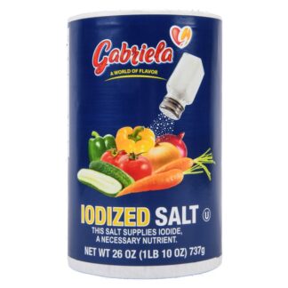 Gabriela Salt 26 Oz Iodized