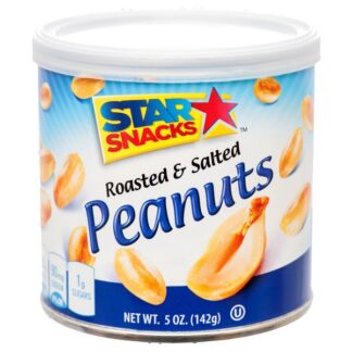 Star Snacks Roasted & Salted Peanuts 5 Oz