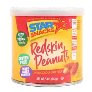 Star Snacks Redskin Peanuts 5 Oz