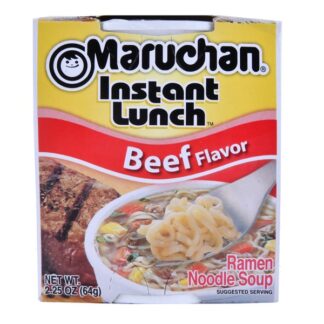 Maruchan Instant Lunch Beef Cup Noodle 2.25 Oz