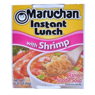 Maruchan Instant Lunch Shrimp Cup Noodle 2.25 Oz