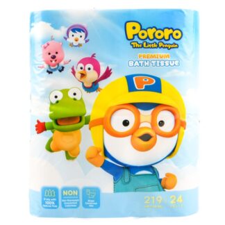 Pororo Premium Bath Tissue 3Ply 219 Sheets 24Pk