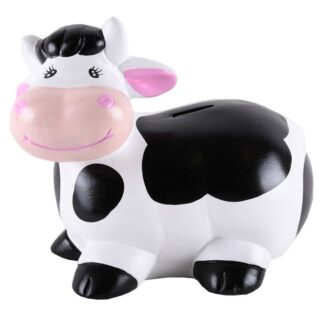 Ceramic Coin Bank Cow
