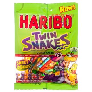 Haribo Gummy Twin Snakes 4 Oz