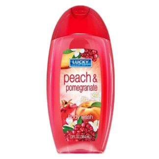 Lucky Body Wash Peach & Pomegranate 13 Oz