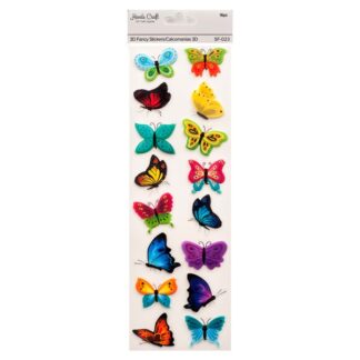 Angels Craft 3D Fancy Sticker Butterflies