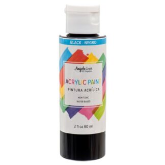 Angels Craft Acrylic Paint Black 1 Ct