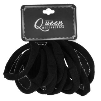 Hair Tie Ponytail Black