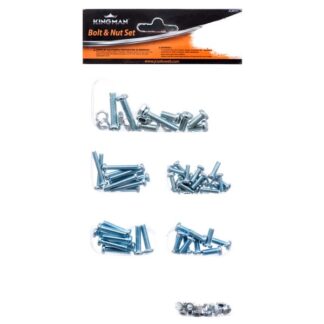 Kingman Bolts&Nuts W/Assorted Sizes In D.Blister Pack
