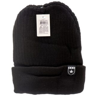 Hw Winter Beanie W/Fur Black