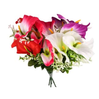 Artificial Flower Calla Lily Assorted Colors