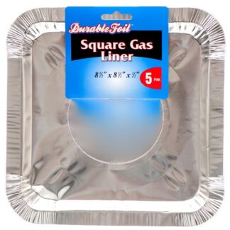 Durable Aluminum Gas Burner 5 Pk Square