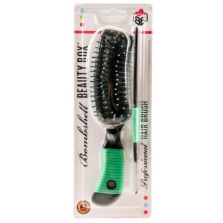 Hair Brush Wave With Comb Asst Color