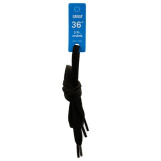 Shoelace Flat Black 36"