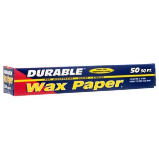Durable Wax Paper 50 Sq Ft #Hwax50