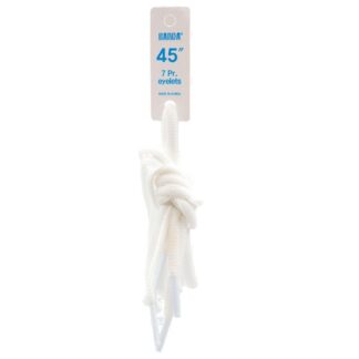 Shoelace Oval White 45"
