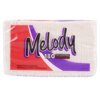 Melody Napkin 1Ply 180Ct