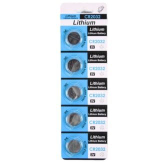 Cell Battery 5 Pc Set #Cr2032