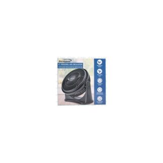 Hs Fan 8" Air Circulator Black