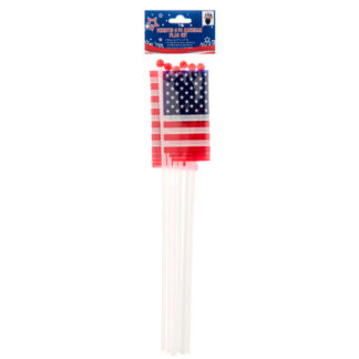 Hp American Flag Mini 13" In Poly Bag #G88023