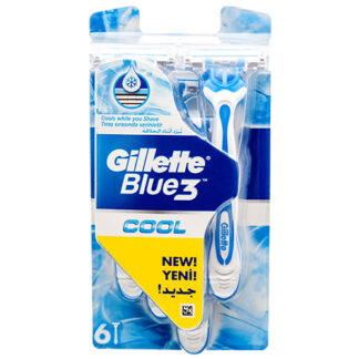 Gillette Blue3 Razor Cool 6 Pk
