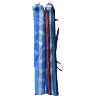 Nuvalu Beach Umbrella 63" W/8 Panel Design & Fabric Bag