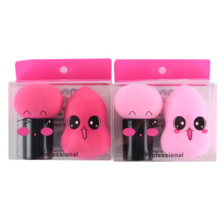Makeup Sponge Puffy 2Pc Asst Colors