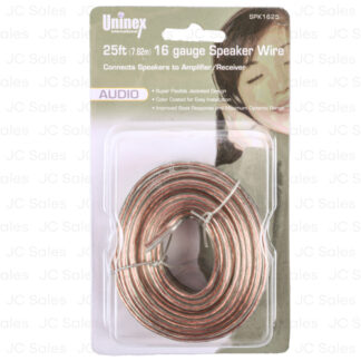 Uninex Audio 16 Gauge Speaker Wire 25-Ft