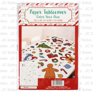 Hx Xmas Tablecov Col Your Own Insert Card 36X48"