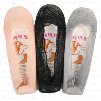 Womens Lace Socks Asst Color 1 Pr