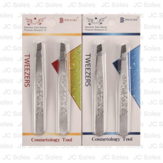 Stainless Steel Tweezers 2 Pc