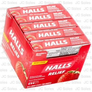 Halls Strawberry Flavor 9 Drops