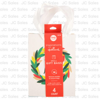 Hx Hallmark Gift Bags Small Asst Style 4 Ct