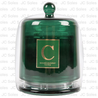 Hx Lidded Jar Candle Letter "C" 5 Oz