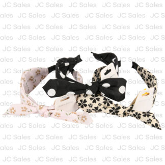 Headband W/Twist Knot Asst Prints 1 Pc