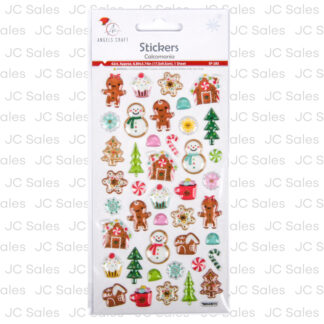 Hx Sweet Holiday Treats Sticker 42 Ct