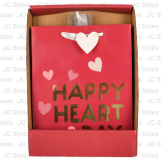 Hv Valentine Gift Bag Happy Heart Day Med